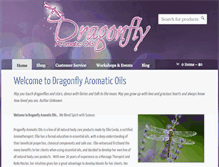 Tablet Screenshot of dragonflyaromaticoils.com